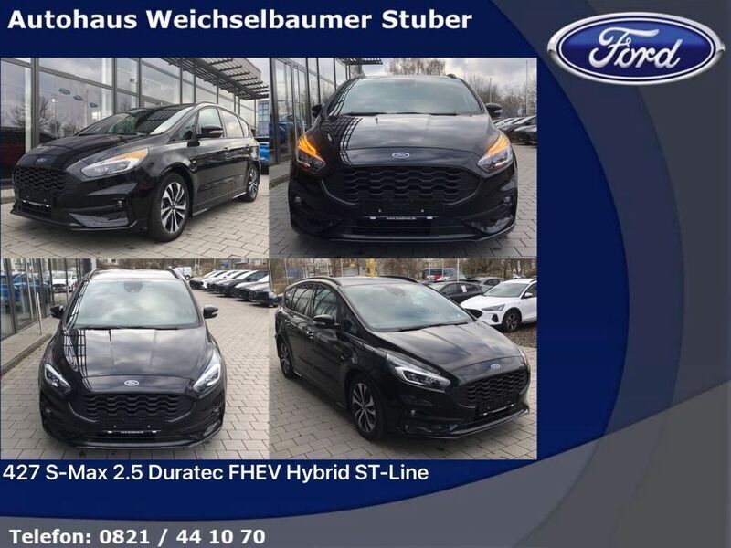 Ein traum in obsidian schwarz Gebraucht 2023 Ford S-MAX ST-Line Van / Kleinbus | 43.900 € (Etwas zu teuer) - Bild 1/4