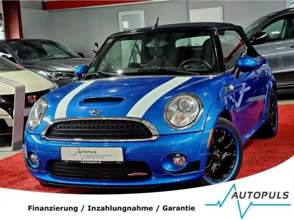 Gebraucht Mini Cooper S Cabriolet 192 PS (141 kW) 2009 Laser blue metallic (metallic) Cabrio