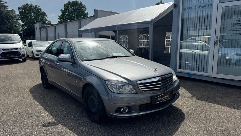 Silber Gebraucht 2008 Mercedes C180 Limousine | 5.800 € (Superpreis) - Bild 1/4