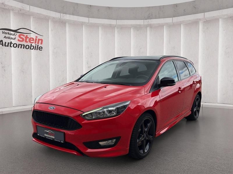 Rot Gebraucht 2016 Ford Focus ST-Line Kombi | 10.200 € (Fairer Preis) - Bild 1/4