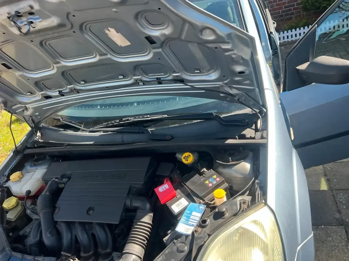 Gebraucht Ford Fiesta 80 PS (58 kW) 2005 Blau Kleinwagen
