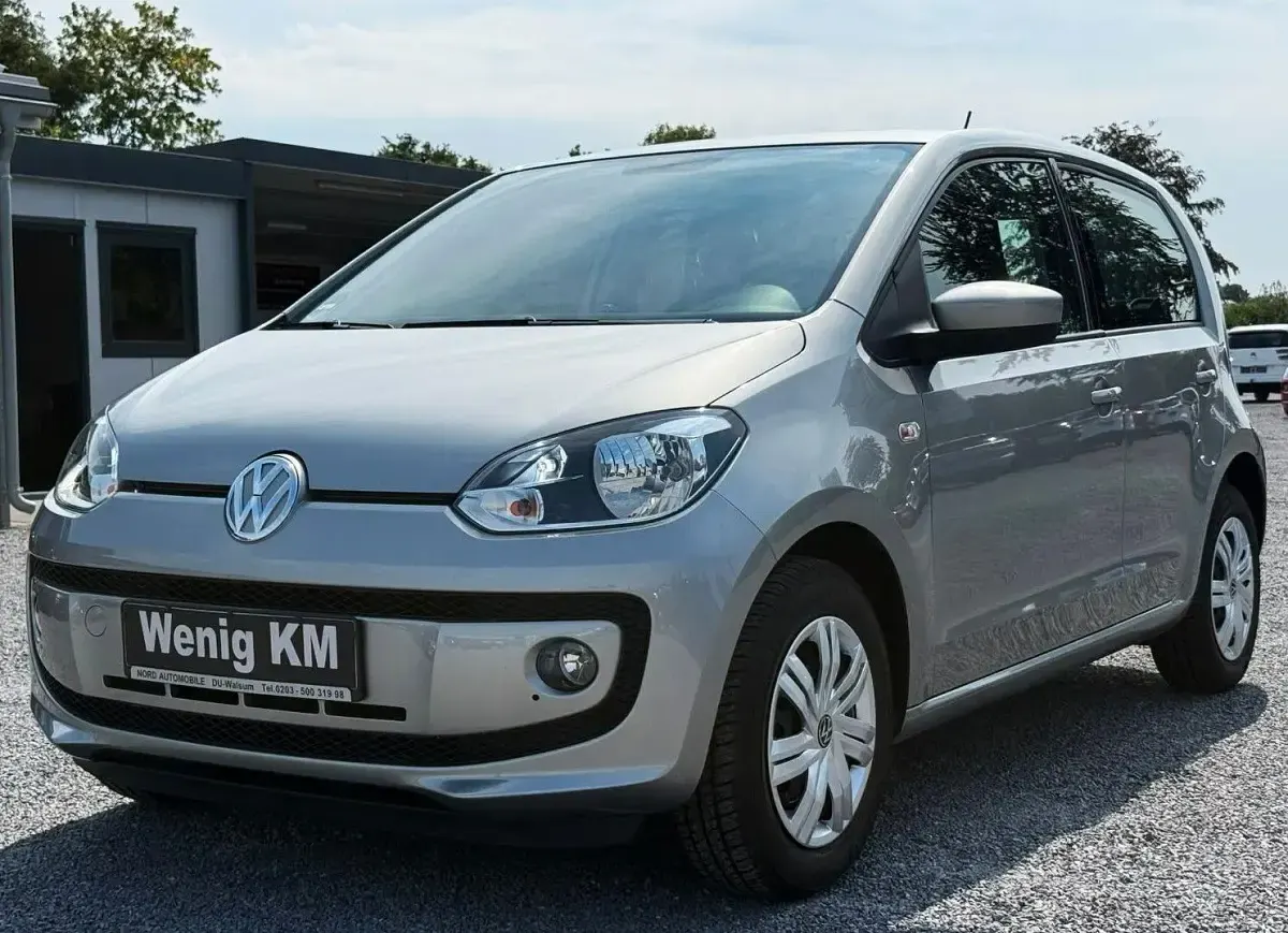 Gebraucht VW up! move up! 60 PS (44 kW) 2016 Silber Kleinwagen