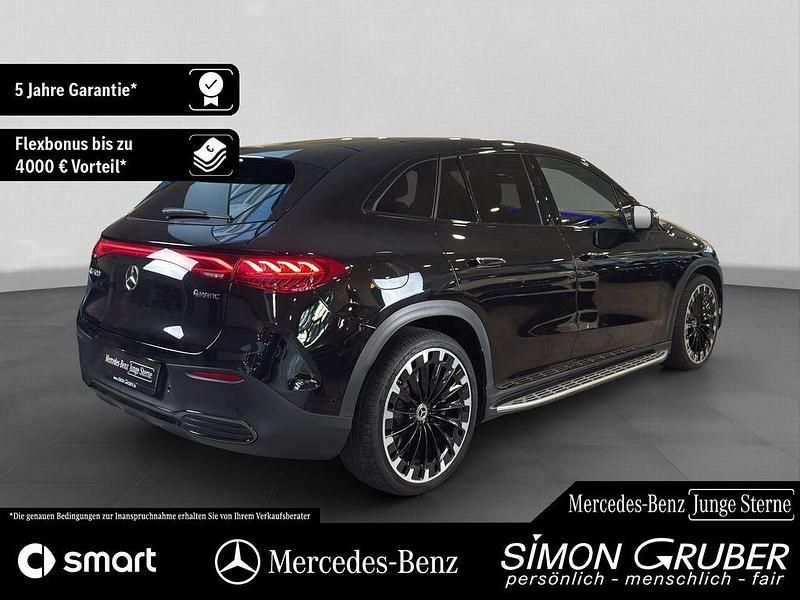 Gebraucht Mercedes EQE500 AMG 300 kW (408 PS) 2024 Lack obsidianschwarz (metallic) SUV
