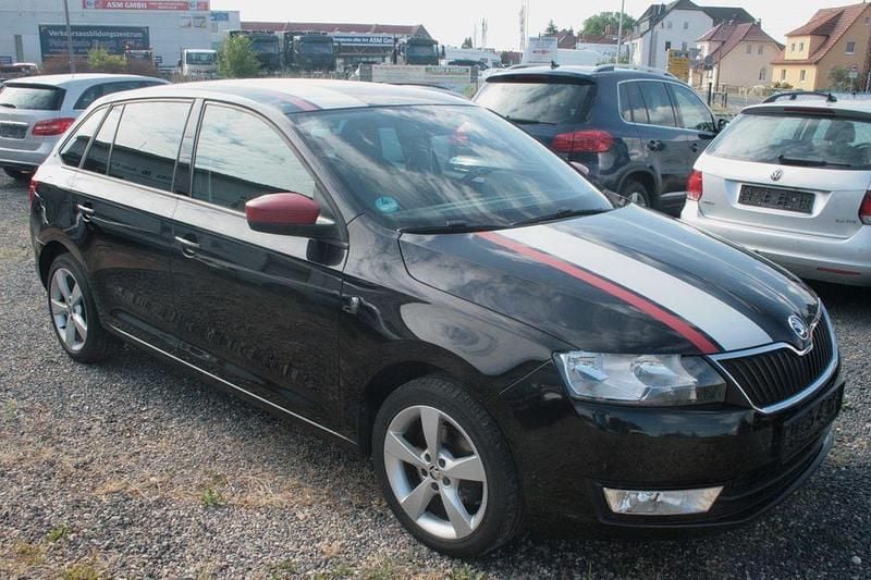 Schwarz Gebraucht 2014 Skoda Rapid Ambition Limousine | 3.495 € (Guter Preis) - Bild 1/4