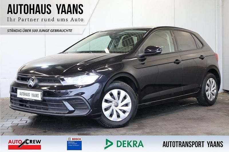 Schwarz Gebraucht 2022 VW Polo Life Limousine | 15.739 € (Superpreis) - Bild 1/4