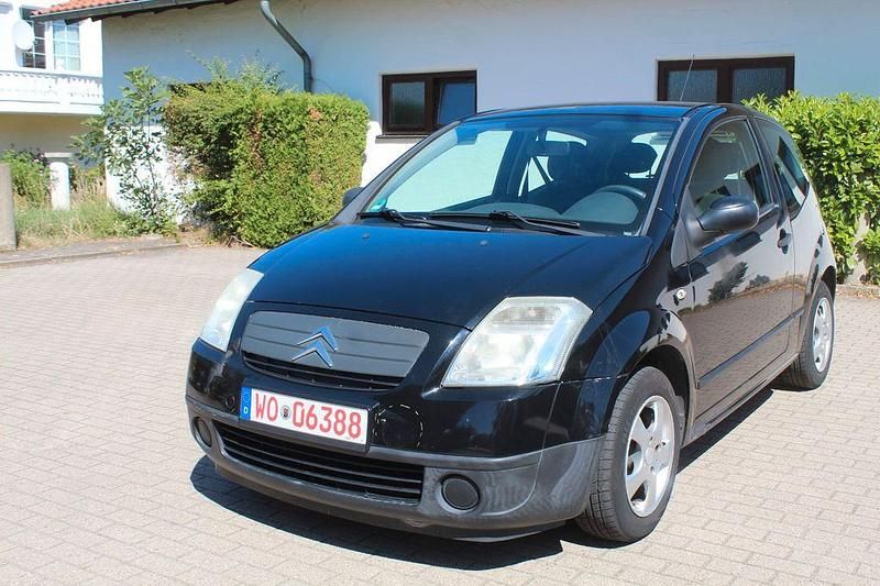 Gebraucht Citroën C2 Advance 60 PS (44 kW) 2007 Schwarz Kleinwagen