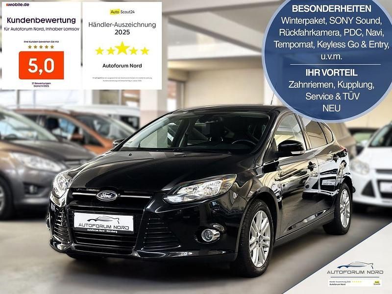 Gebraucht Ford Focus Titanium 125 PS (91 kW) 2014 Schwarz Limousine