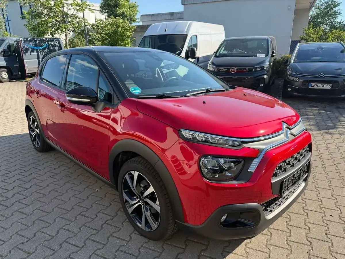Gebraucht Citroën C3 PureTech 110 PS (80 kW) 2023 Rot Kleinwagen