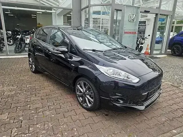 Gebraucht Ford Fiesta Cool & Sound Edition 101 PS (74 kW) 2016 Iridium schwarz Kleinwagen