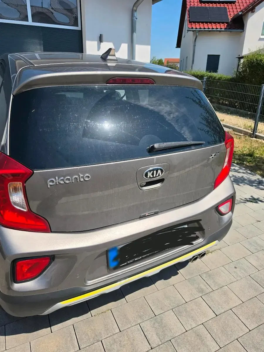 Gebraucht Kia Picanto X-Line 100 PS (73 kW) 2018 Beige Kleinwagen