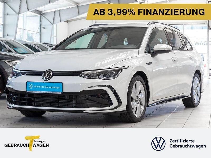 Weiß Gebraucht 2022 VW Golf VIII R-line Kombi | 22.460 € (Superpreis) - Bild 1/4