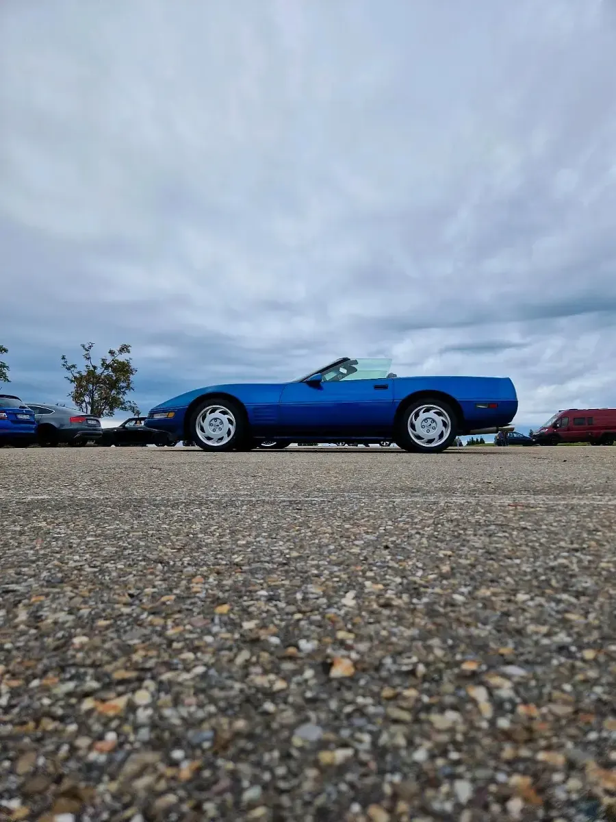 Gebraucht Corvette C4 305 PS (224 kW) 1992 Blau Cabrio