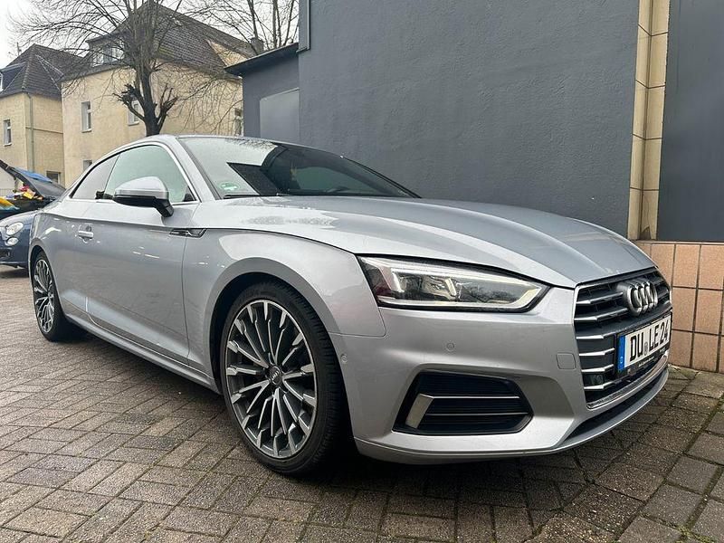 Silber Gebraucht 2018 Audi A5 S-Line Coupé | 20.790 € (Guter Preis) - Bild 1/4