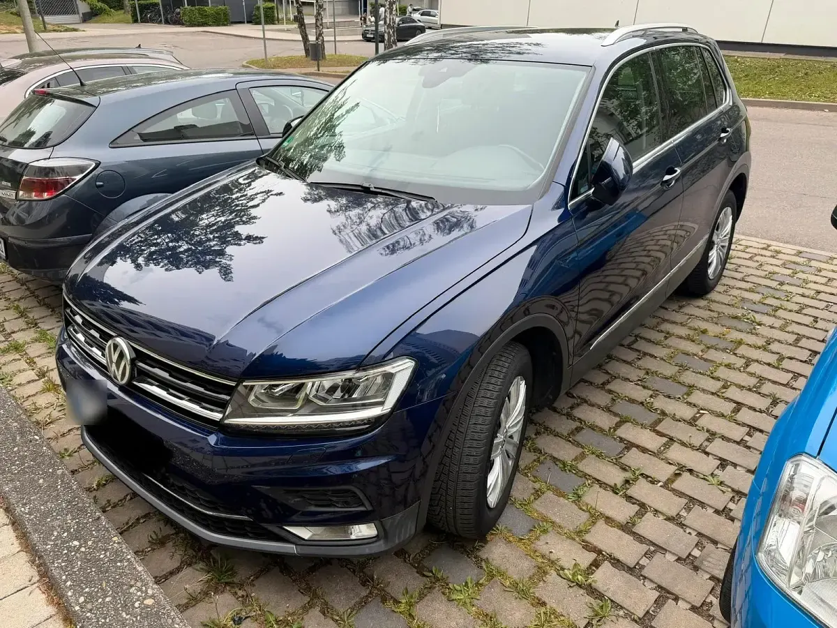 Gebraucht VW Tiguan Comfortline 150 PS (110 kW) 2017 Blau SUV