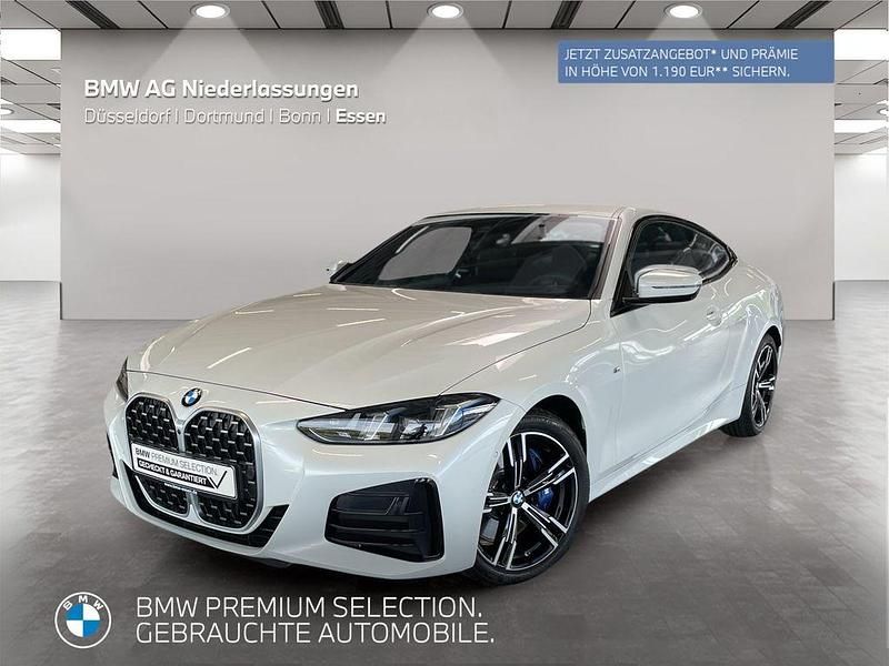 Weiß Gebraucht 2024 BMW 430 Comfort Edition Coupé | 52.299 € (Fairer Preis) - Bild 1/2