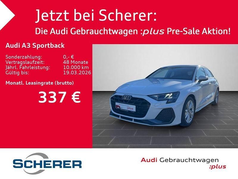 Gebraucht Audi A3 Ambiente 150 PS (110 kW) 2025 Gletscherweiß metallic (metallic) Limousine