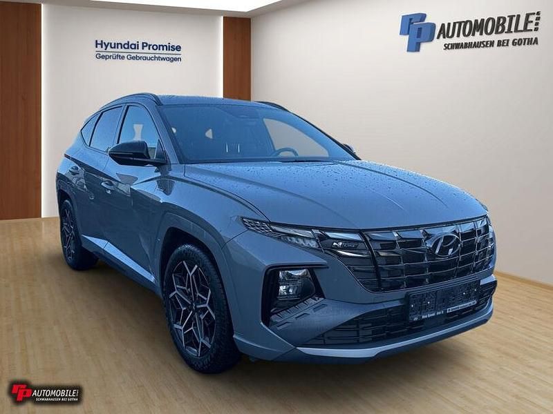 Shadow grey Gebraucht 2021 Hyundai Tucson N Line SUV | 25.990 € (Fairer Preis) - Bild 1/4