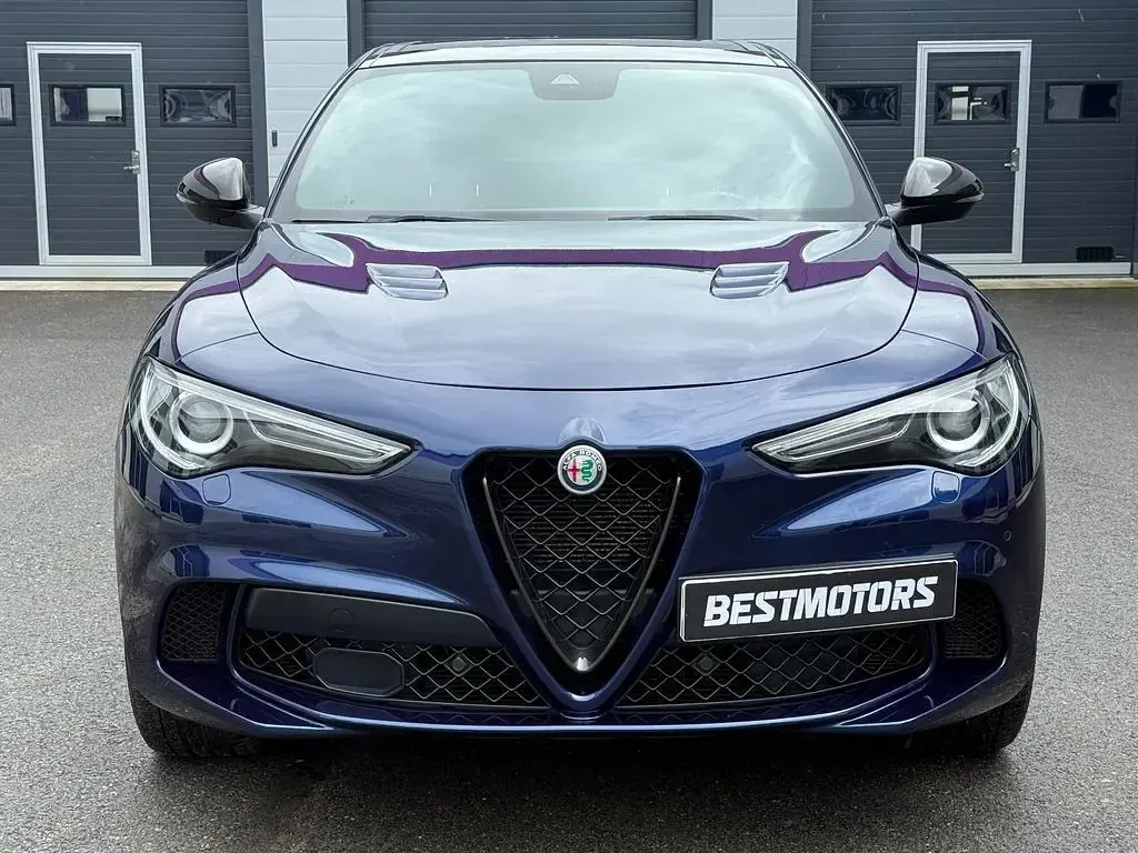 Gebraucht Alfa Romeo Stelvio Quadrifoglio 510 PS (375 kW) 2020 Blau SUV