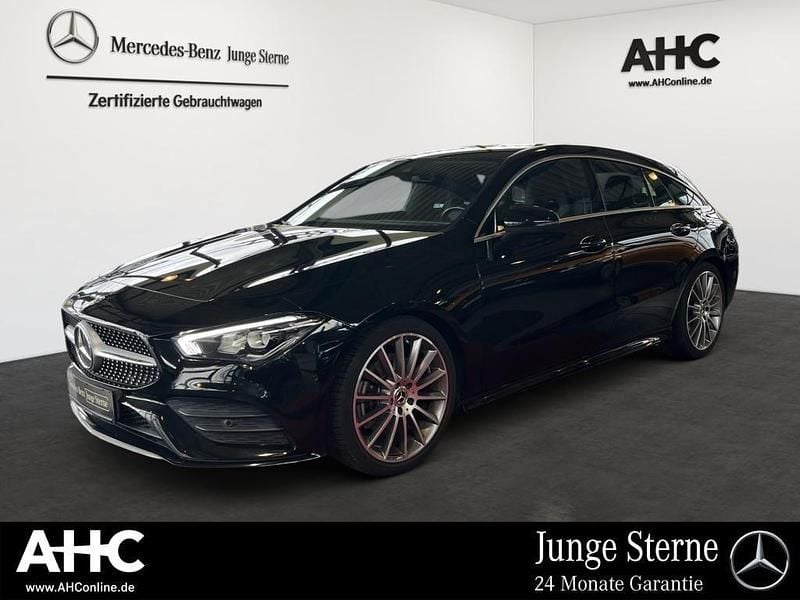 Metalliclack kosmosschwarz Gebraucht 2020 Mercedes CLA200 Shooting Brake AMG Kombi | 22.750 € (Guter Preis) - Bild 1/4