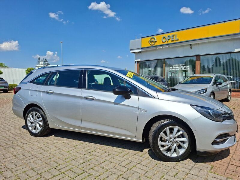 Silber Gebraucht 2021 Opel Astra Business Kombi | 14.990 € (Guter Preis) - Bild 1/4