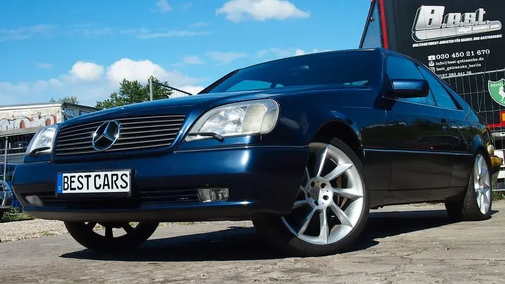 Gebraucht Mercedes CL500 320 PS (235 kW) 1995 Blau Coupé