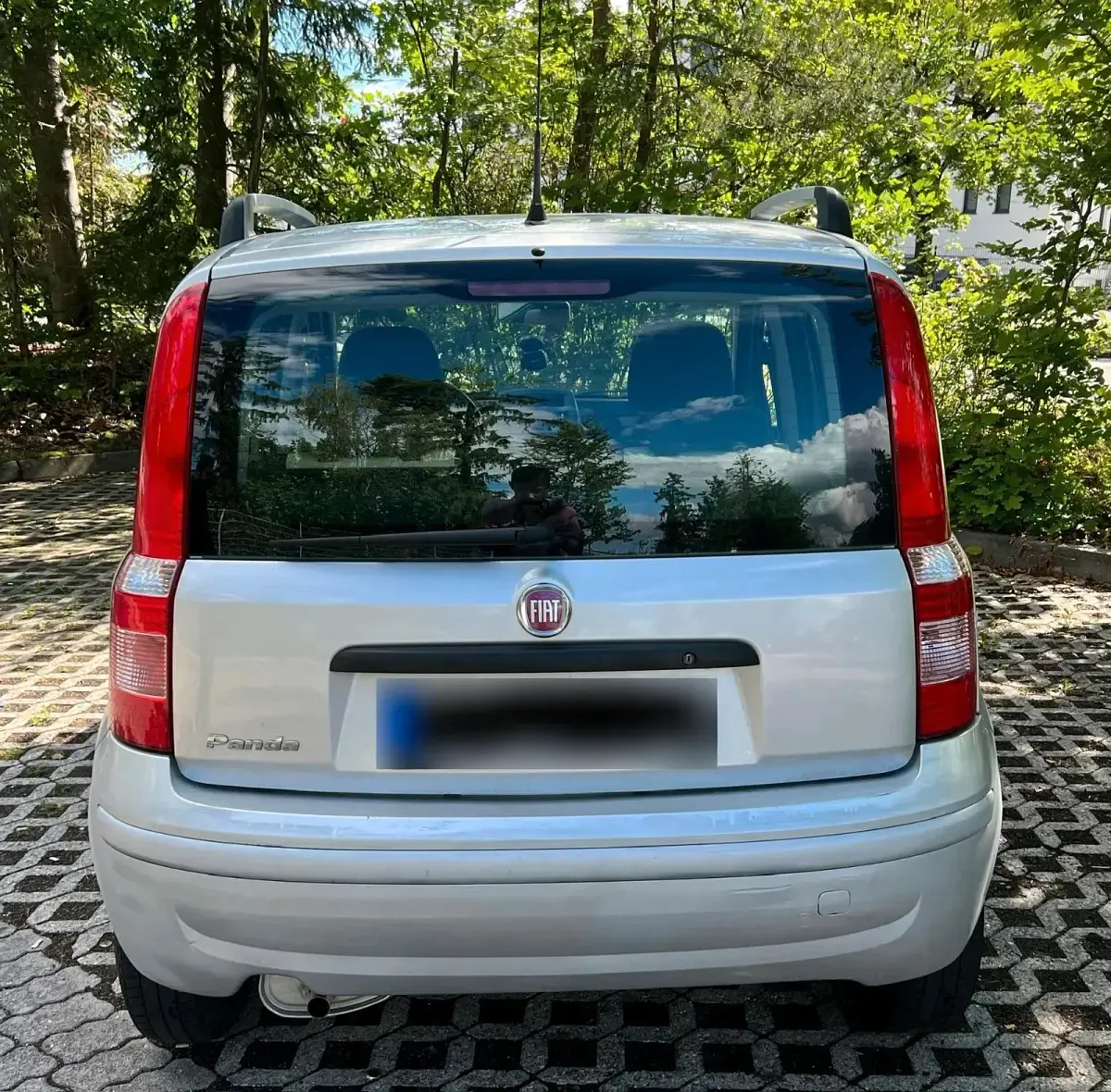 Gebraucht Fiat Panda 60 PS (44 kW) 2009 Silber Kleinwagen