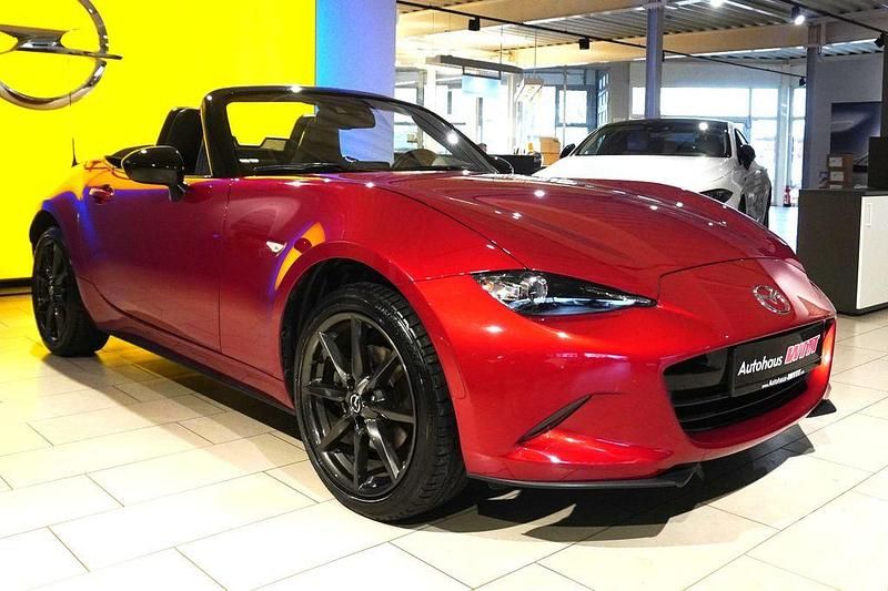 Rot Gebraucht 2015 Mazda MX5 Exclusive-Line Cabrio | 18.490 € (Fairer Preis) - Bild 1/4