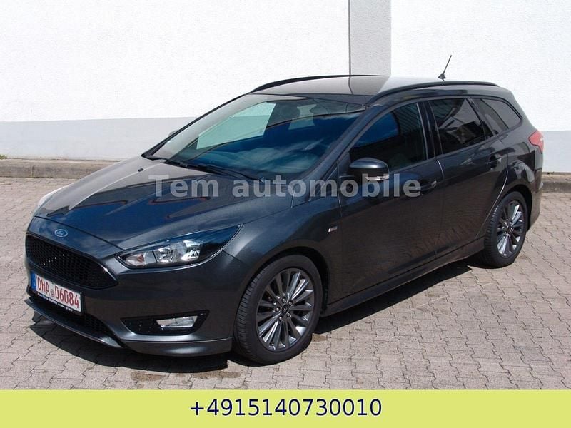 Grau Gebraucht 2018 Ford Focus ST-Line Kombi | 9.500 € (Superpreis) - Bild 1/4