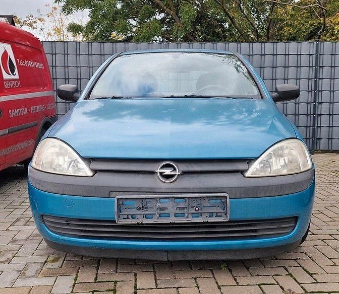 Blau Gebraucht 2001 Opel Corsa Comfort Limousine | 299 € (Superpreis) - Bild 1/4