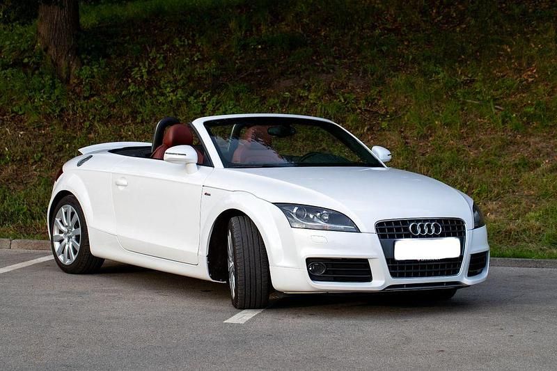 Gebraucht Audi TT Roadster S-Line 200 PS (147 kW) 2008 Weiß Cabrio