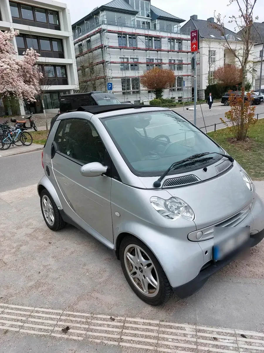 Gebraucht Smart ForTwo Cabrio 45 PS (33 kW) 2001 Silber Cabrio