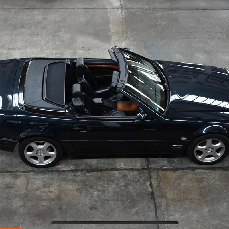 Gebraucht Mercedes SL320 224 PS (164 kW) 2000 Schwarz Cabrio