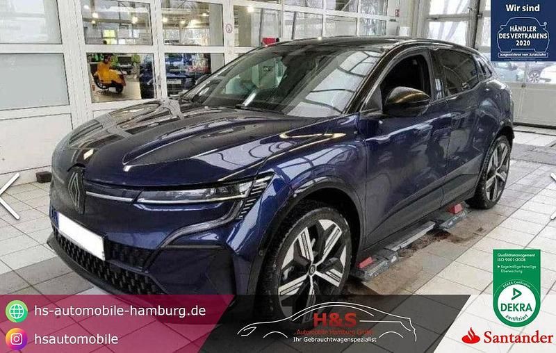 Gebraucht Renault Megane E-Tech Iconic 160 kW (218 PS) 2024 Blau rre + schwarz gne Limousine