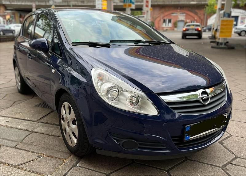 Gebraucht Opel Corsa Edition 80 PS (58 kW) 2008 Blau Limousine