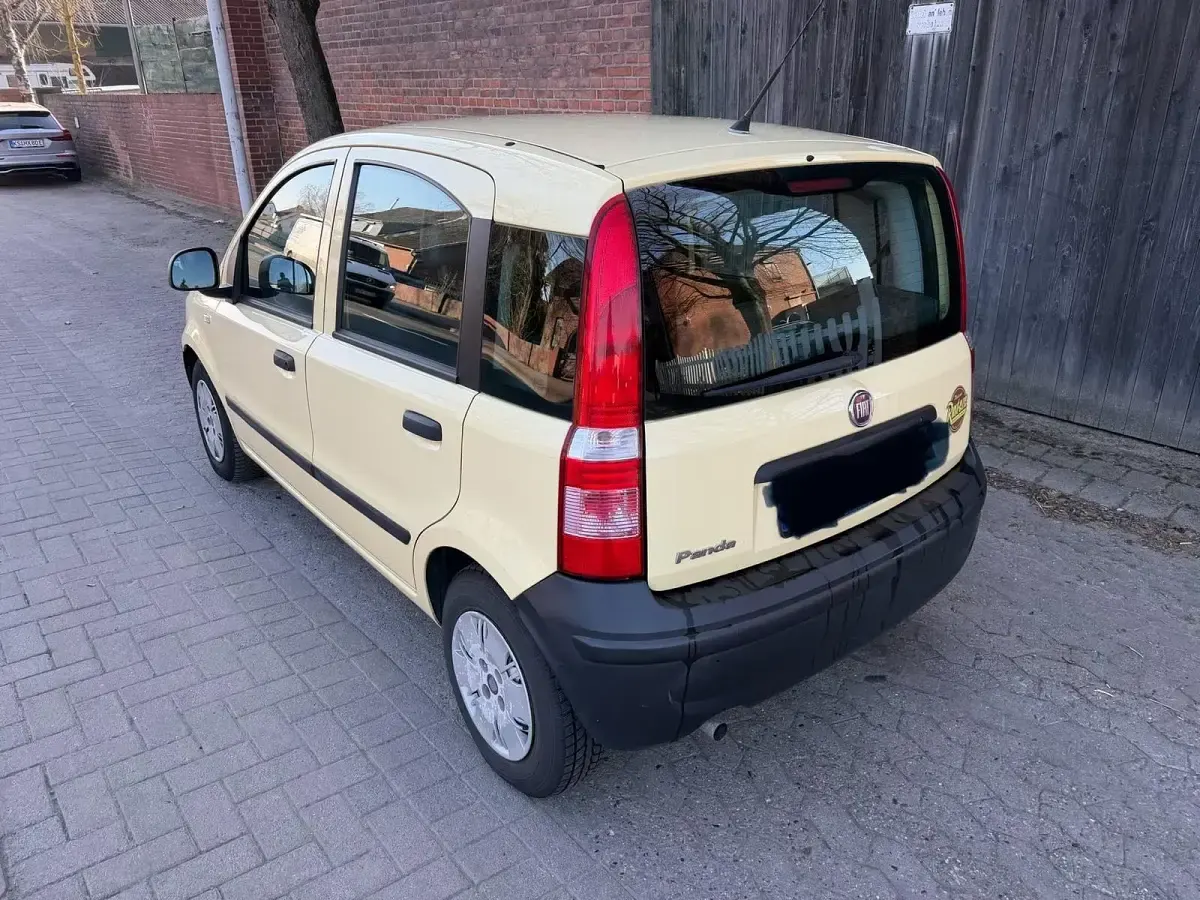 Gebraucht Fiat Panda 54 PS (39 kW) 2010 Gelb Kleinwagen