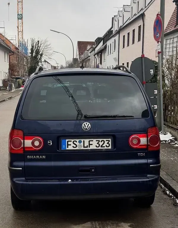 Gebraucht VW Sharan 116 PS (85 kW) 2005 Blau Van / Kleinbus