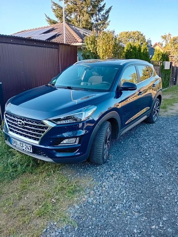 Blau Gebraucht 2019 Hyundai Tucson Style SUV | 17.000 € (Guter Preis) - Bild 1/2