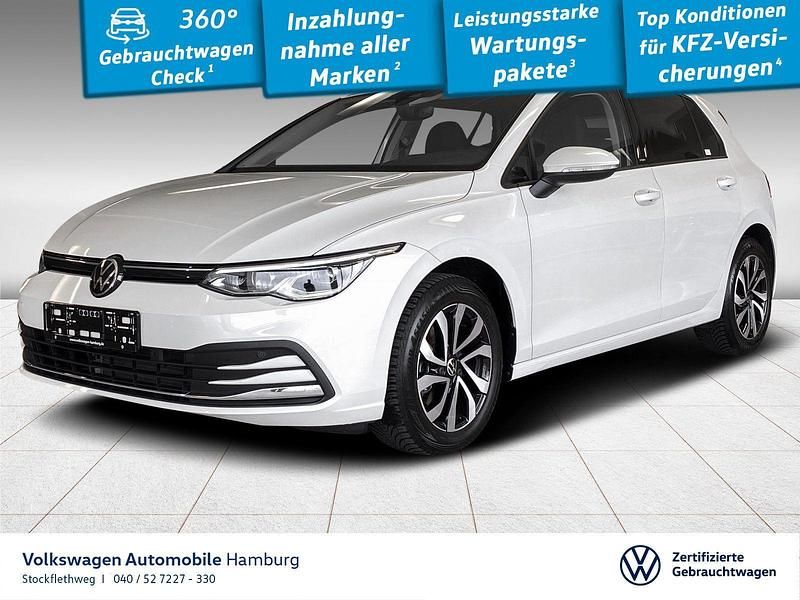 0r oryxweiß perlmutteffekt Gebraucht 2022 VW Golf VIII Active Limousine | 20.890 € (Guter Preis) - Bild 1/3
