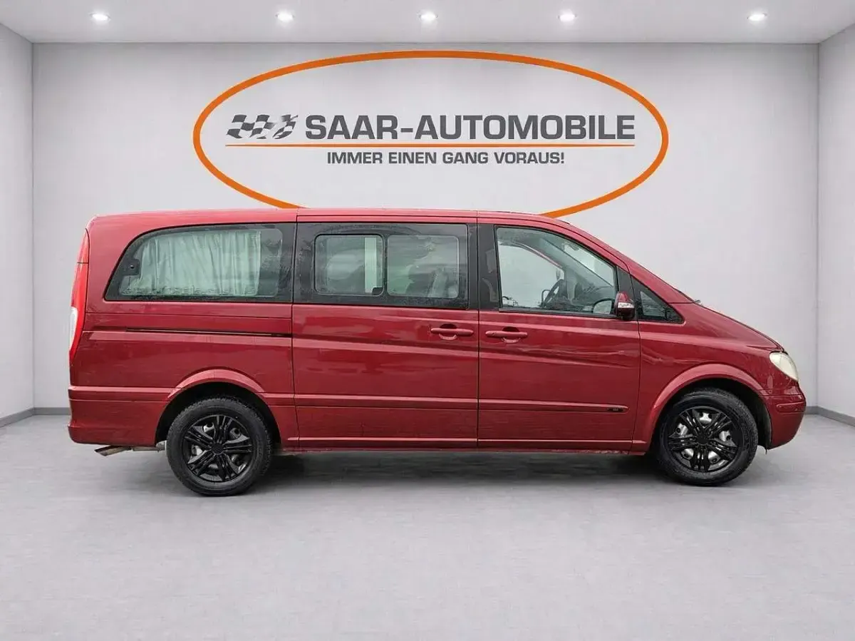 Gebraucht Mercedes Viano 150 PS (110 kW) 2005 Rot Van / Kleinbus