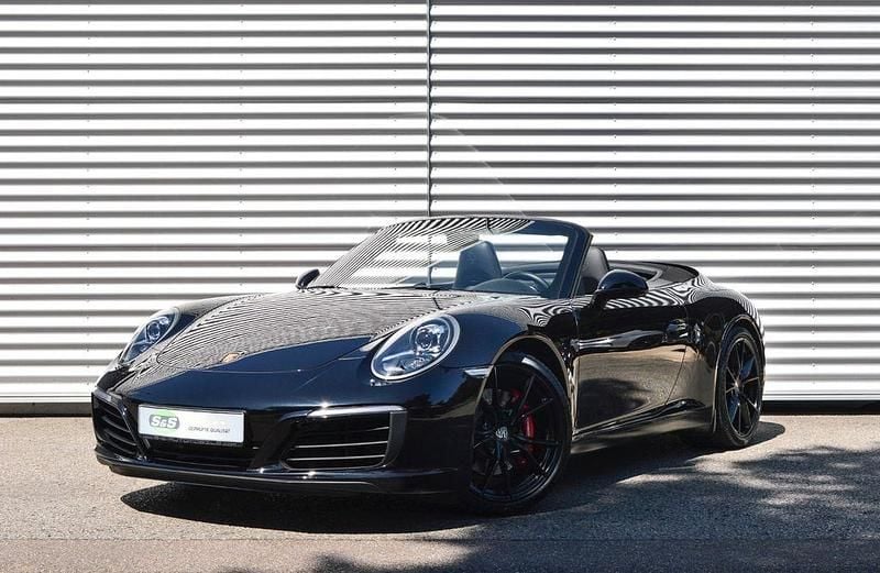 Schwarz Gebraucht 2018 Porsche 911 Carrera S Cabriolet Chrono Cabrio | 108.900 € (Guter Preis) - Bild 1/4