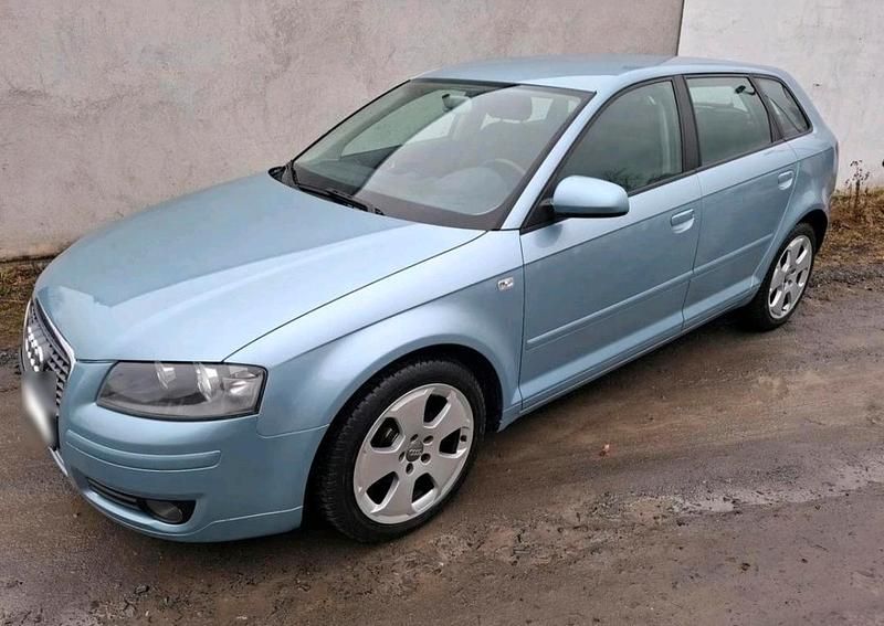 Gebraucht Audi A3 102 PS (75 kW) 2007 Blau Kleinwagen