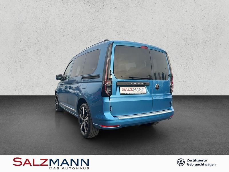 Gebraucht VW Caddy Style 122 PS (89 kW) 2022 Blau Van / Kleinbus