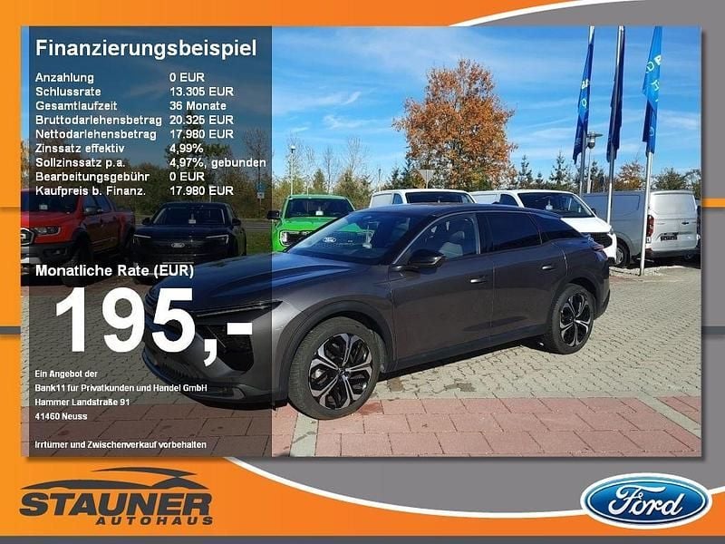 Grau Gebraucht 2024 Citroën C5 X PureTech Kombi | 17.980 € (Superpreis) - Bild 1/4