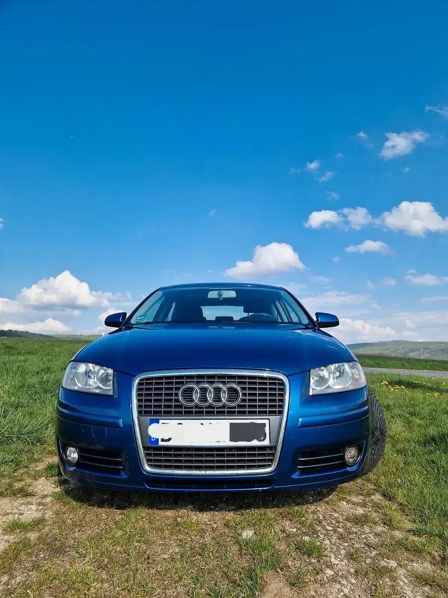 Gebraucht Audi A3 Attraction 105 PS (77 kW) 2006 Blau Kleinwagen