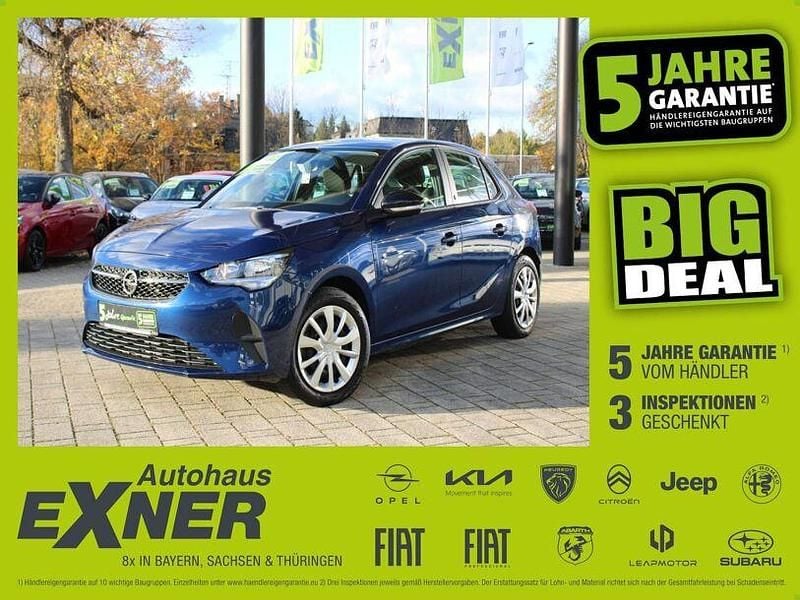 Blau Gebraucht 2021 Opel Corsa-e Edition Kleinwagen | 12.490 € (Guter Preis) - Bild 1/4