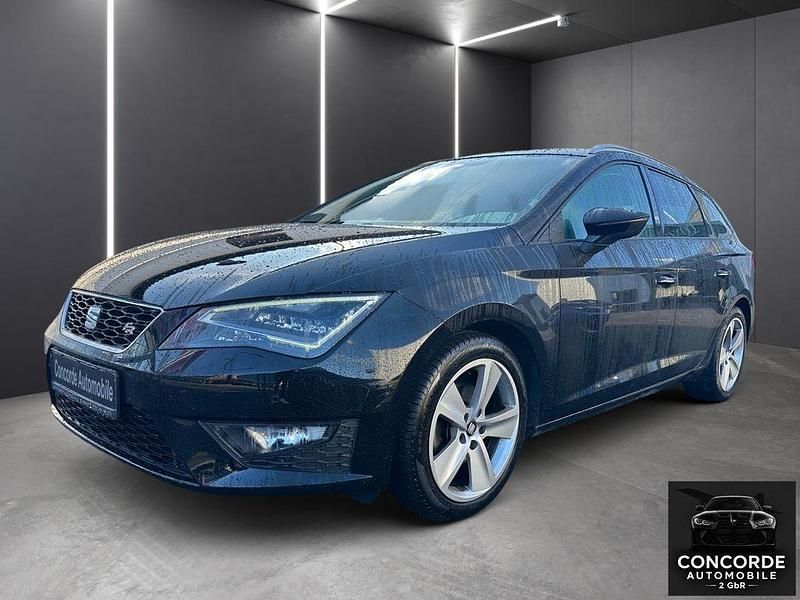 Schwarz Gebraucht 2015 Seat Leon ST FR Kombi | 12.990 € (Fairer Preis) - Bild 1/4