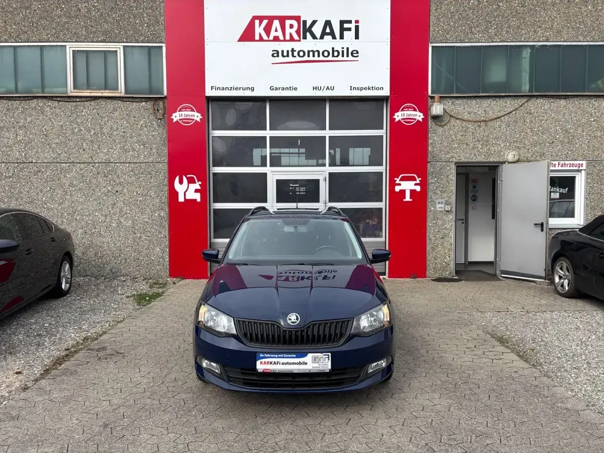 Gebraucht Skoda Fabia Active 95 PS (69 kW) 2018 Blau Kombi