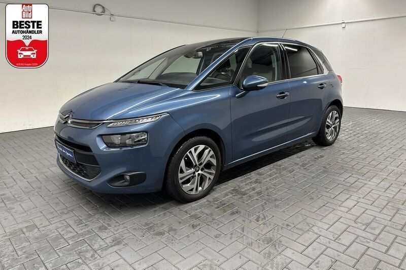 Blau Gebraucht 2014 Citroën C4 Picasso Intensive Van / Kleinbus | 10.480 € (Teuer) - Bild 1/4