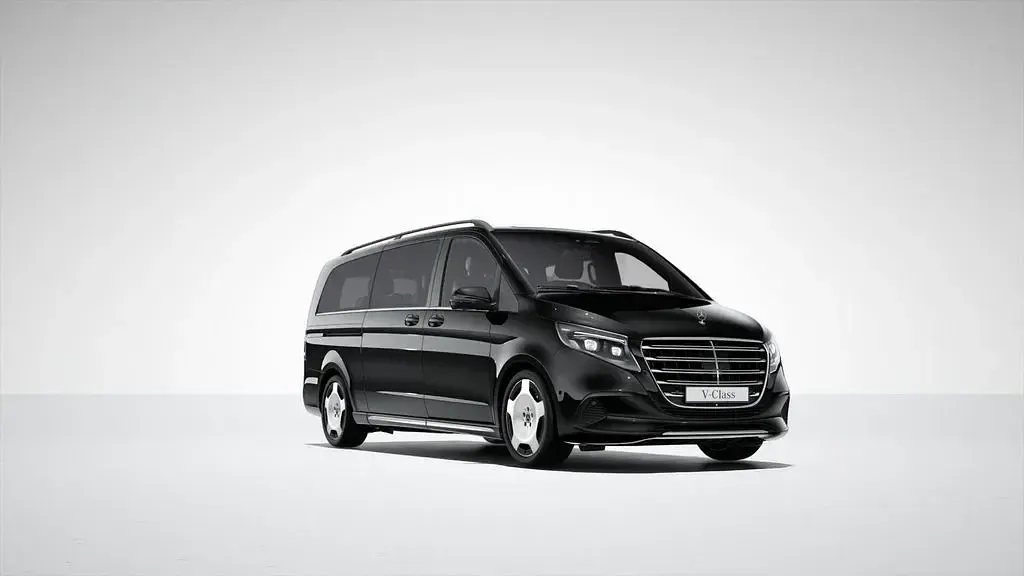 Neu Mercedes V300 Exclusive 237 PS (174 kW) 2025 Schwarz Van / Kleinbus