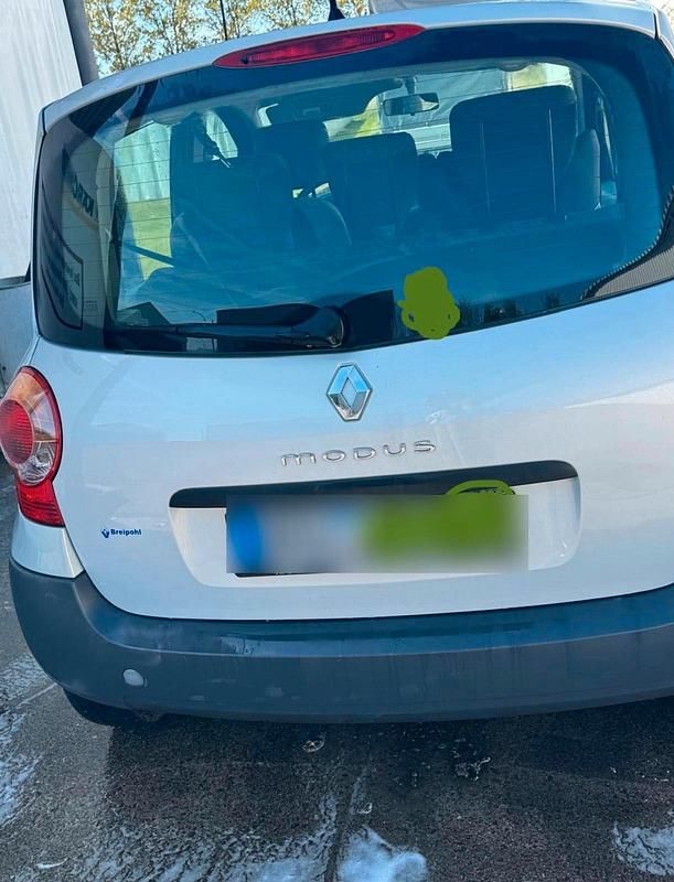 Gebraucht Renault Modus 75 PS (55 kW) 2005 Grau Van / Kleinbus